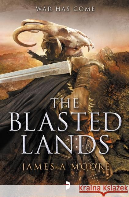 The Blasted Lands James A Moore 9780857663917 Angry Robot - książka
