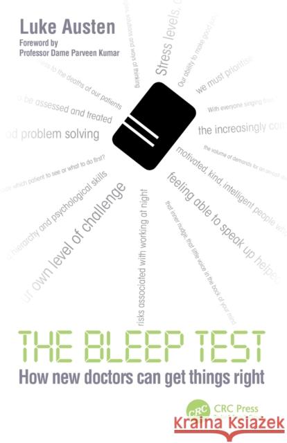 The Bleep Test: How New Doctors Can Get Things Right Luke Austen 9781032414904 CRC Press - książka