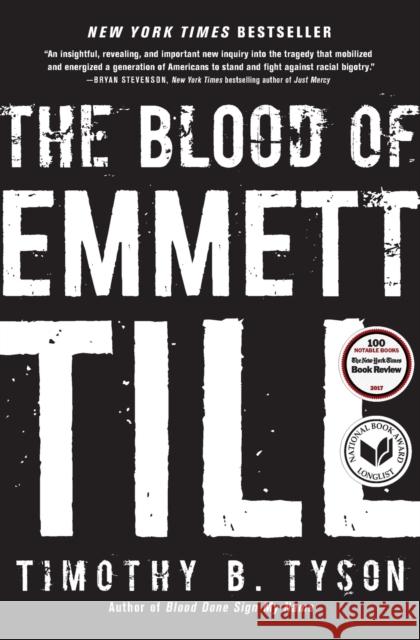 The Blood of Emmett Till Timothy B. Tyson 9781476714851 Simon & Schuster - książka