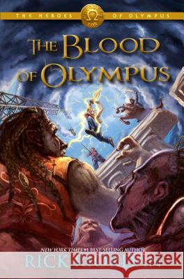 The Blood of Olympus Rick Riordan 9781410472861 Thorndike Press - książka