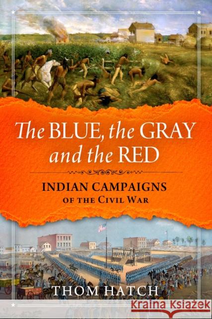 The Blue, the Gray and the Red Thom Hatch 9781684424535 Turner - książka