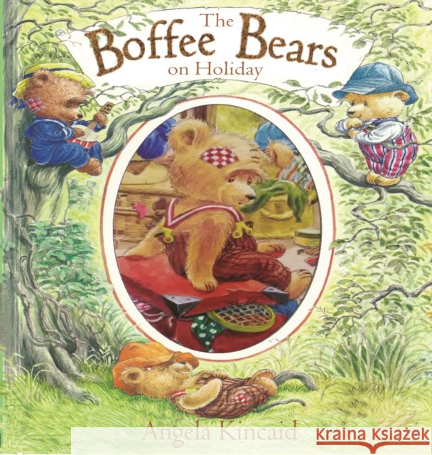 The Boffee Bears on Holiday Angela Kincaid 9781838366001 Scorpius Books - książka