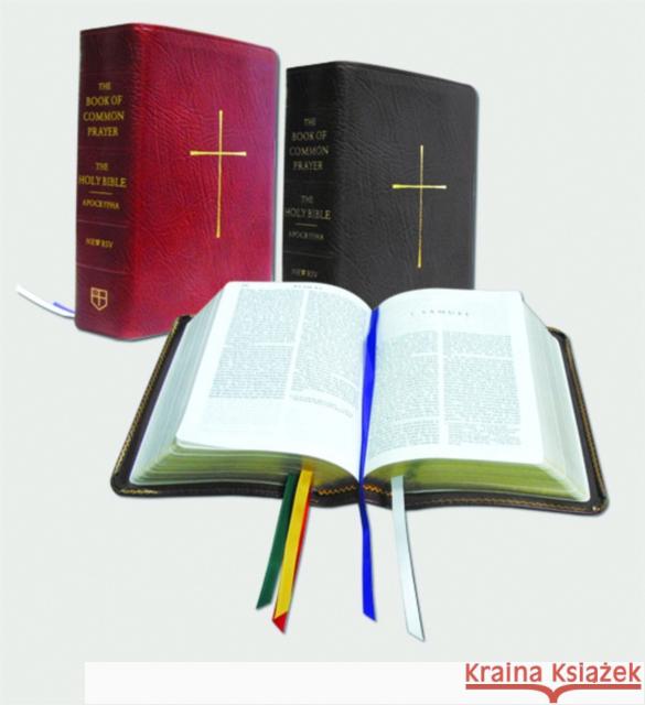The Book of Common Prayer and Bible Combination Edition (NRSV with Apocrypha): Red Bonded Leather Church Publishing 9780898695793 Church Publishing - książka