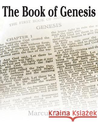 The Book of Genesis Marcus Dods 9781483799131 Bottom of the Hill Publishing - książka