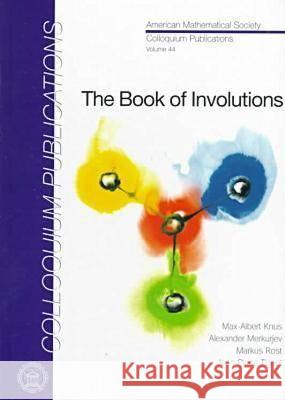 The Book of Involutions  9780821809044 AMERICAN MATHEMATICAL SOCIETY - książka