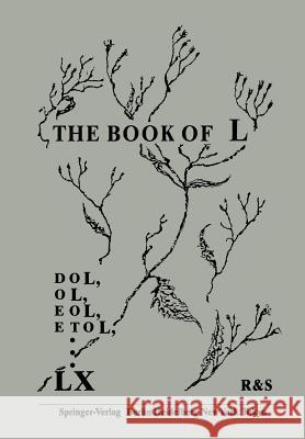 The Book of L G. Rozenberg A. Salomaa 9783642954887 Springer - książka