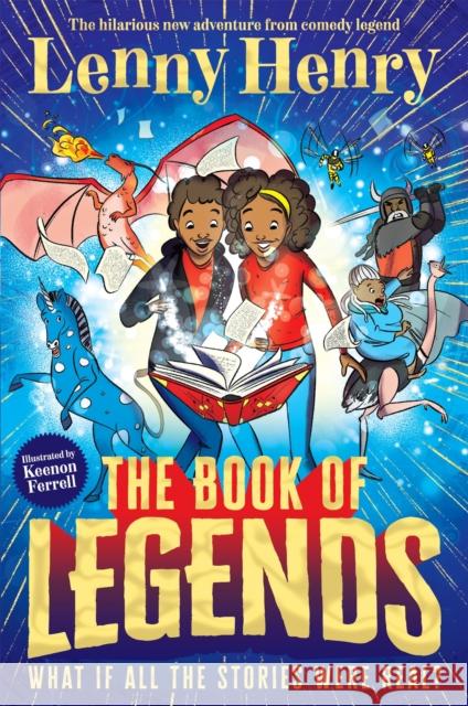 The Book of Legends: A hilarious and fast-paced quest adventure from bestselling comedian Lenny Henry Lenny Henry 9781529067873 Pan Macmillan - książka