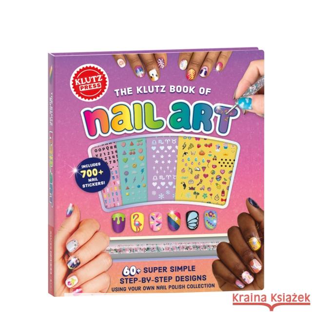 The Book of Nail Art Editors of Klutz 9781546176855 Klutz - książka