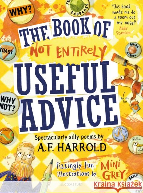 The Book of Not Entirely Useful Advice A.F. Harrold 9781526618016 Bloomsbury Publishing PLC - książka