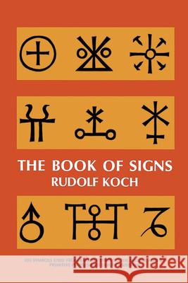 The Book of Signs Rudolf Koch Vyvyan B. Holland 9780486201627 Dover Publications - książka
