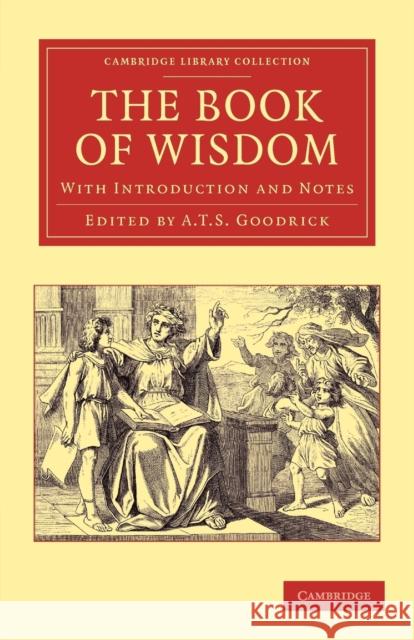 The Book of Wisdom Goodrick, A. T. S. 9781108053778 Cambridge University Press - książka