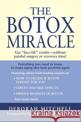 The Botox Miracle Deborah Mitchell Amanda Ayers 9780743464635 Pocket Books - książka