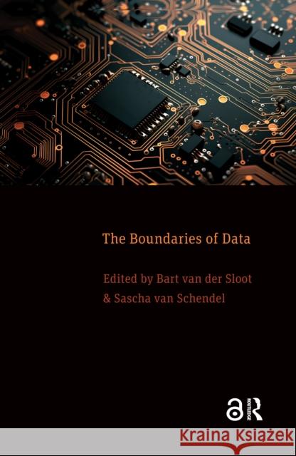The Boundaries of Data Bart Sloot Sascha Schendel 9781041187356 Routledge - książka