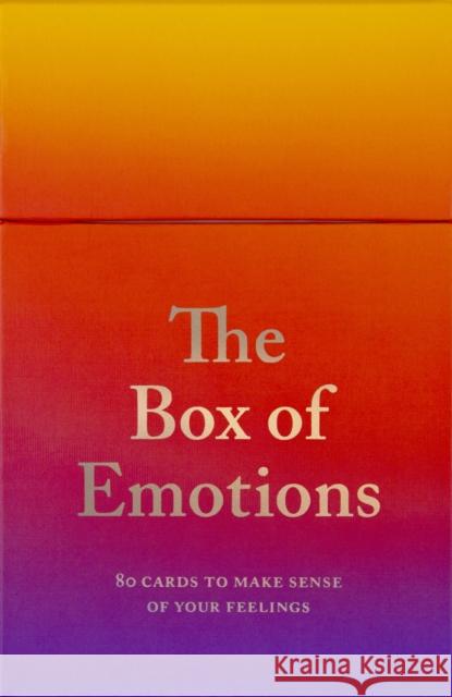 The Box of Emotions : 80 Cards to make sense of your feelings Tiffany Wat Therese Vandling 9781786275653 Laurence King - książka