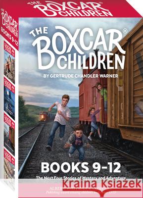 The Boxcar Children Mysteries Boxed Set #9-12 Gertrude Chandler Warner 9780807508404 Albert Whitman & Company - książka