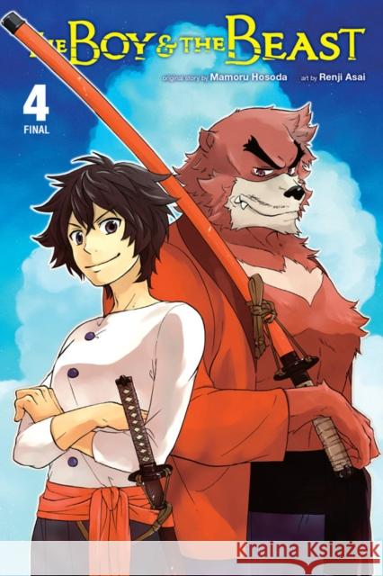 The Boy and the Beast, Vol. 4 (manga) Mamoru Hosoda 9781975326210 Yen Press - książka