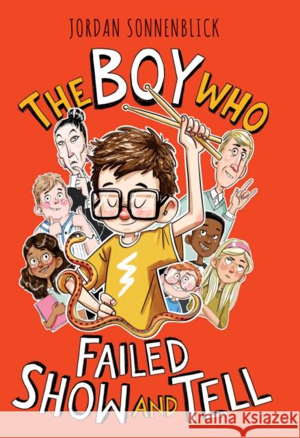 The Boy Who Failed Show and Tell Jordan Sonnenblick 9781338647235 Scholastic Press - książka