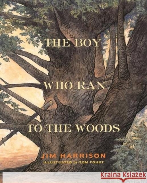 The Boy Who Ran to the Woods Jim Harrison Tom Pohrt 9780871138224 Atlantic Monthly Press - książka