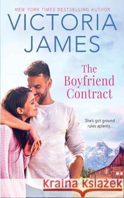 The Boyfriend Contract Victoria James 9781692819026 Independently Published - książka