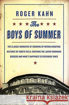 The Boys of Summer Roger Kahn 9780060883966 Harper Perennial Modern Classics - książka