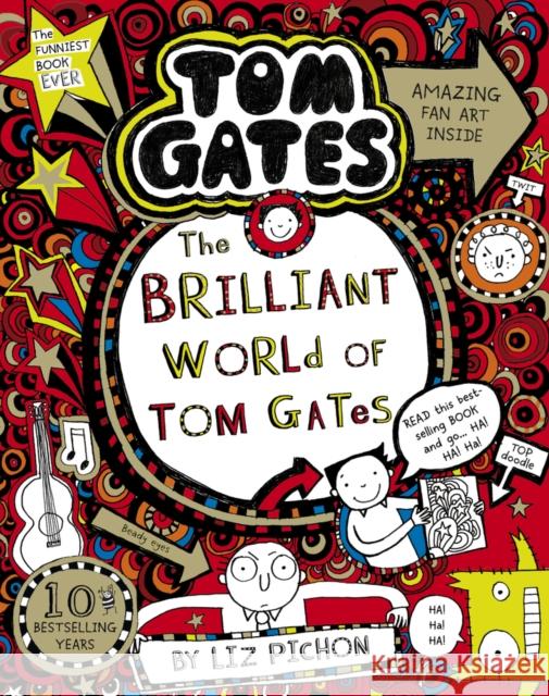 The Brilliant World of Tom Gates Liz Pichon 9781407193434 Scholastic - książka