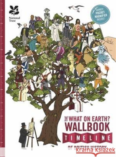 The British History Timeline Wallbook Christopher Lloyd 9780993019920 What on Earth Publishing Ltd - książka