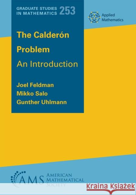 The Calderon Problem Gunther Uhlmann 9781470481971 American Mathematical Society - książka