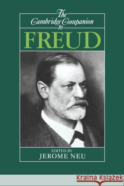 The Cambridge Companion to Freud Jerome Neu 9780521377799  - książka