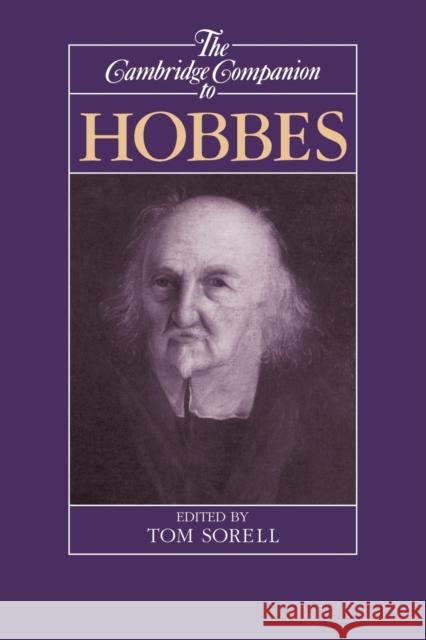 The Cambridge Companion to Hobbes Tom Sorrell Tom Sorell 9780521422444 Cambridge University Press - książka