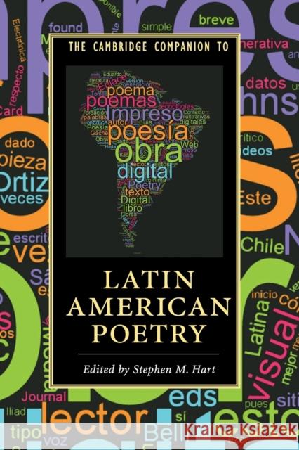 The Cambridge Companion to Latin American Poetry Stephen M. Hart 9781316647851 Cambridge University Press - książka