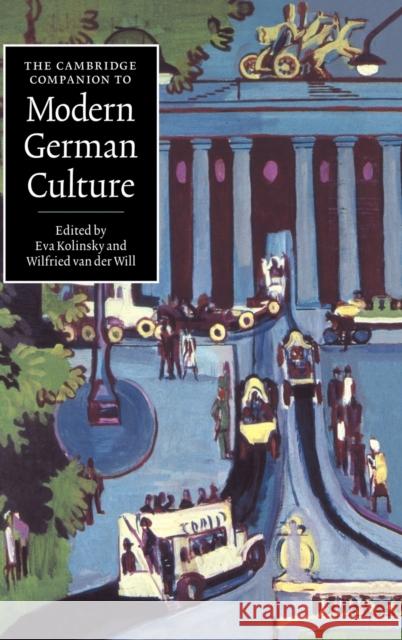 The Cambridge Companion to Modern German Culture  9780521560320 CAMBRIDGE UNIVERSITY PRESS - książka