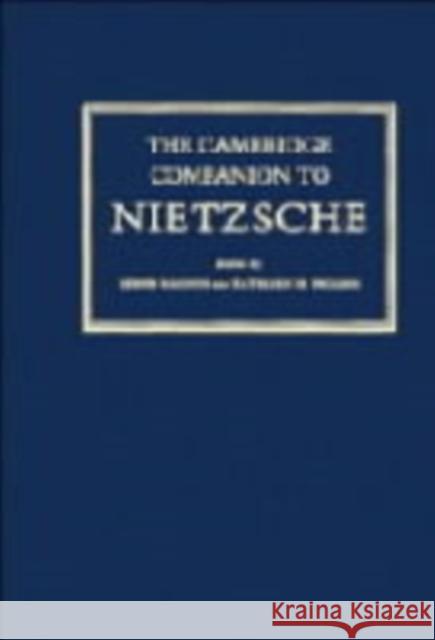 The Cambridge Companion to Nietzsche Bernd Mangus Bernd Magnus Kathleen Higgins 9780521365864 Cambridge University Press - książka