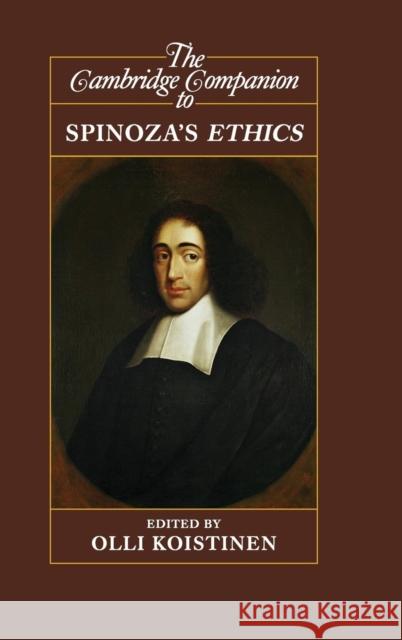 The Cambridge Companion to Spinoza's Ethics Olli Koistinen 9780521853392 Cambridge University Press - książka