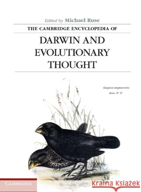 The Cambridge Encyclopedia of Darwin and Evolutionary Thought Michael Ruse 9780521195317 CAMBRIDGE UNIVERSITY PRESS - książka