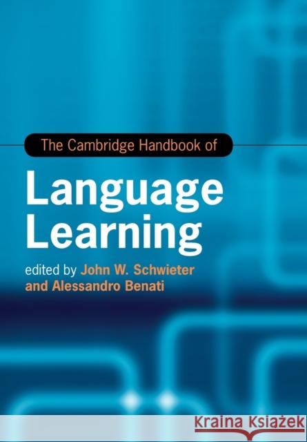 The Cambridge Handbook of Language Learning  9781108430289 Cambridge University Press - książka