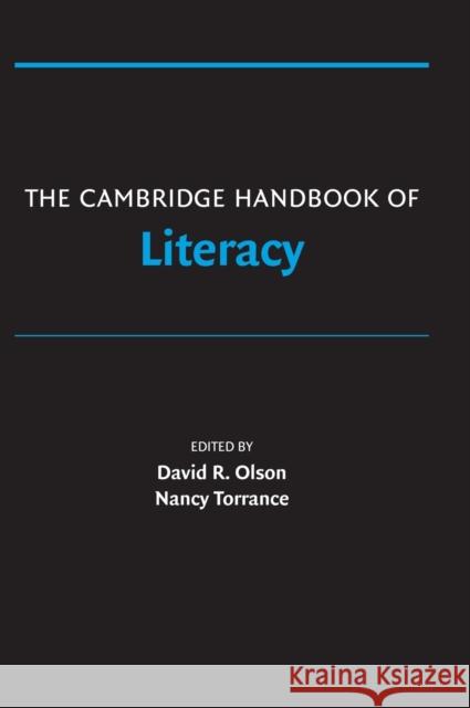 The Cambridge Handbook of Literacy Nancy Torrance David R. Olson 9780521862202 Cambridge University Press - książka