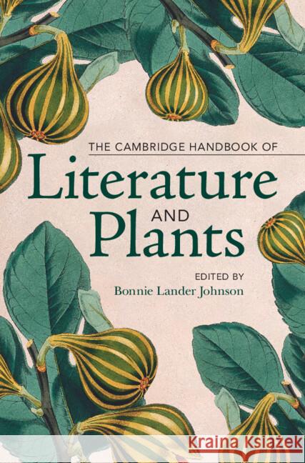 The Cambridge Handbook of Literature and Plants  9781108837736 Cambridge University Press - książka
