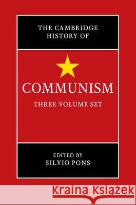 The Cambridge History of Communism Set Silvio Pons 9781316634585 Cambridge University Press - książka