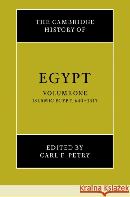 The Cambridge History of Egypt Carl F. Petry 9780521068857 Cambridge University Press - książka