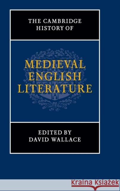 The Cambridge History of Medieval English Literature David Wallace 9780521444200 Cambridge University Press - książka
