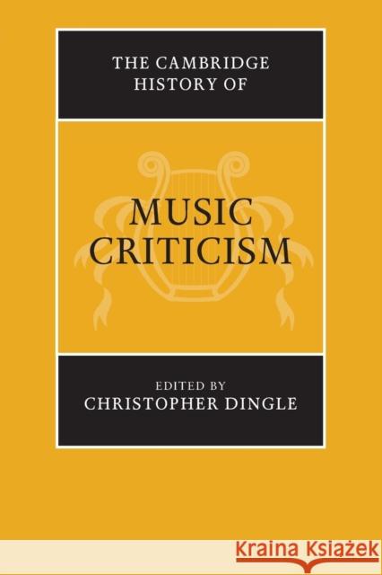 The Cambridge History of Music Criticism  9781108730549 Cambridge University Press - książka