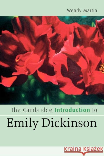 The Cambridge Introduction to Emily Dickinson Wendy Martin 9780521672702  - książka