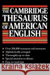 The Cambridge Thesaurus of American English William D. Lutz 9780521414272 Cambridge University Press