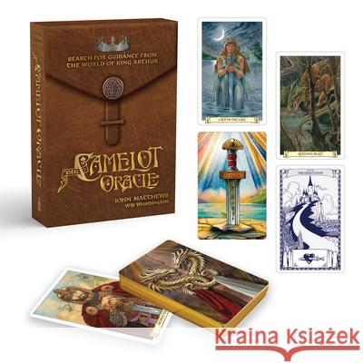 The Camelot Oracle: Search for Guidance from the World of King Arthur (Oracle Kit Box Set with 46 Cards and Guide Book) John Matthews 9780764370878 Schiffer Publishing Ltd - książka