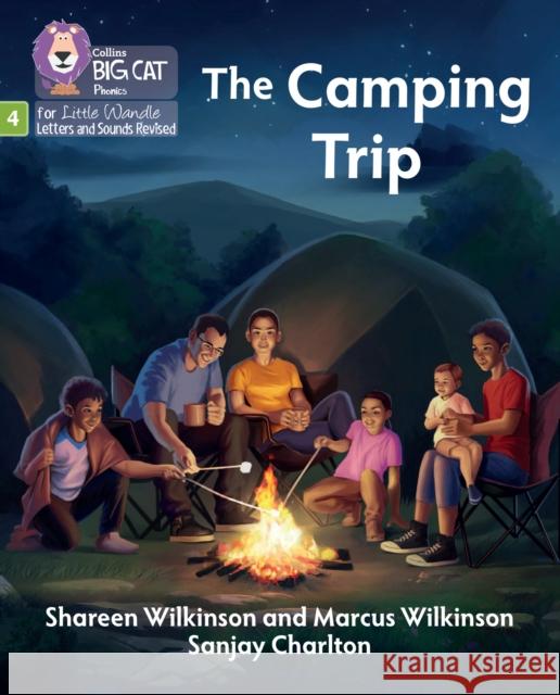 The Camping Trip: Phase 4 Set 2 Stretch and Challenge  9780008540586 HarperCollins Publishers - książka