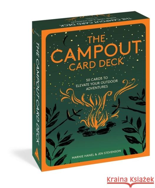 The Campout Card Deck: 50 Cards to Elevate Your Outdoor Adventures Marnie Hanel Jen Stevenson 9781648291692 Artisan Publishers - książka