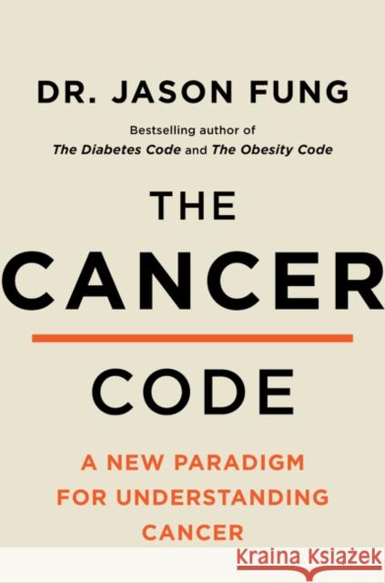 The Cancer Code Dr. Jason Fung 9780063056541 HarperCollins - książka