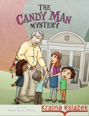The Candy Man Mystery Rabbi Kerry Olitzky Christina Mattison Ebert 9781735087528 Kalaniot Books - książka