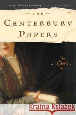 The Canterbury Papers Judith Healey 9780060773328 Harper Paperbacks - książka