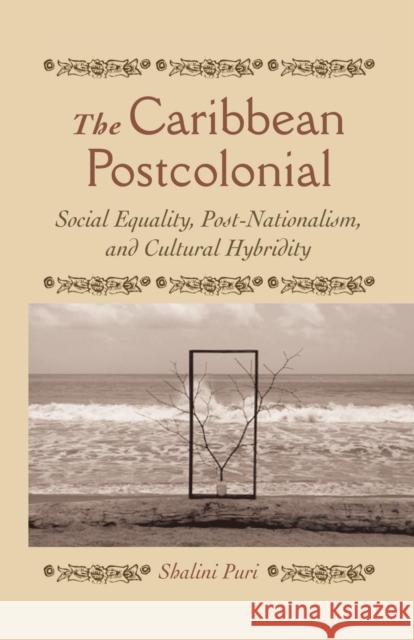 The Caribbean Postcolonial: Social Equality, Post/Nationalism, and Cultural Hybridity Puri, Shalini 9781349526628 Palgrave MacMillan - książka